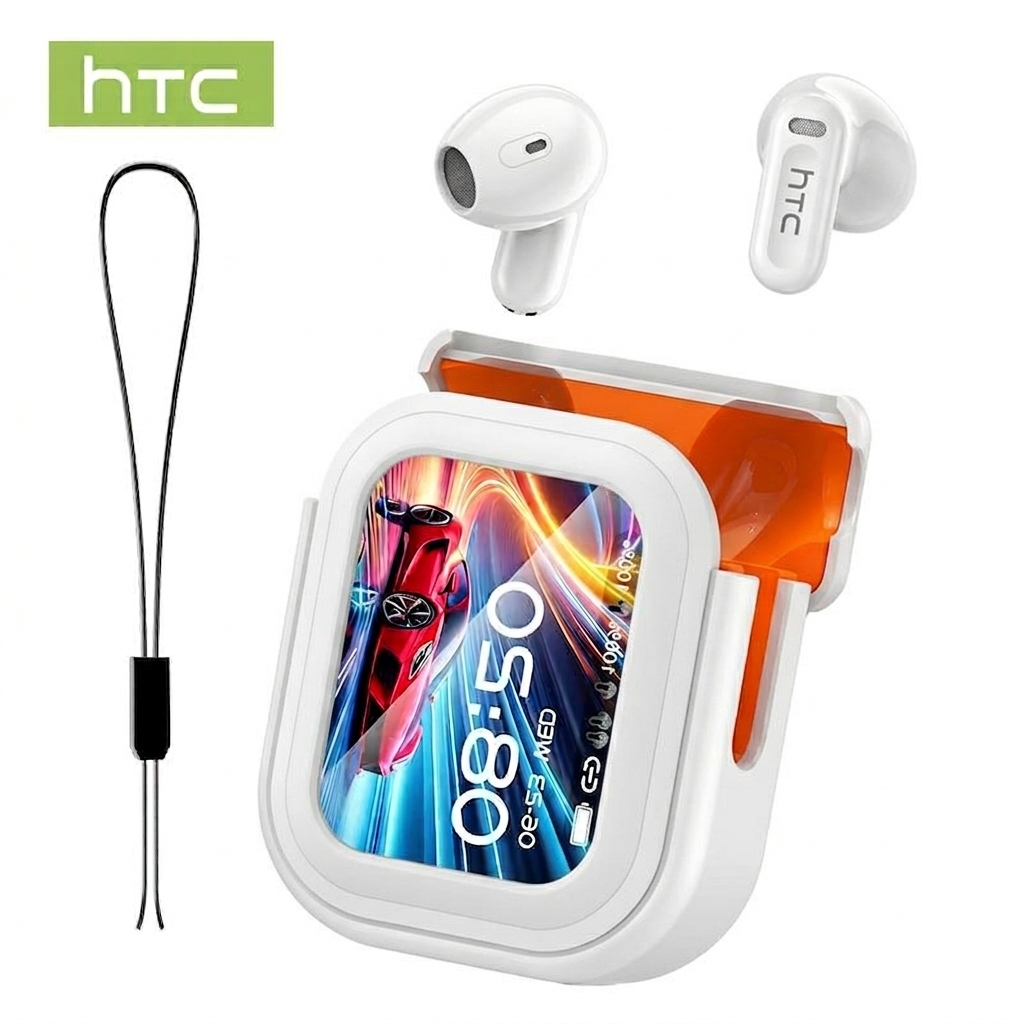 HTC NE20 Fones Bluetooth 5.4 com Tradução em Tempo Real