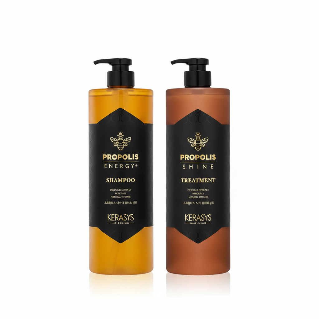 Kerasys - Propolis Shine Shampoo + Tratamento 1000ml