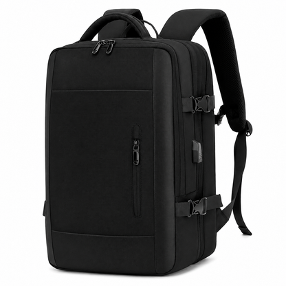 Mochila Executiva Impermeável Grande com USB para Notebook | Ideal para Trabalho, Escola e Viagens