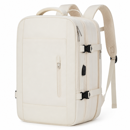 Mochila Executiva Impermeável Grande com USB para Notebook | Ideal para Trabalho, Escola e Viagens