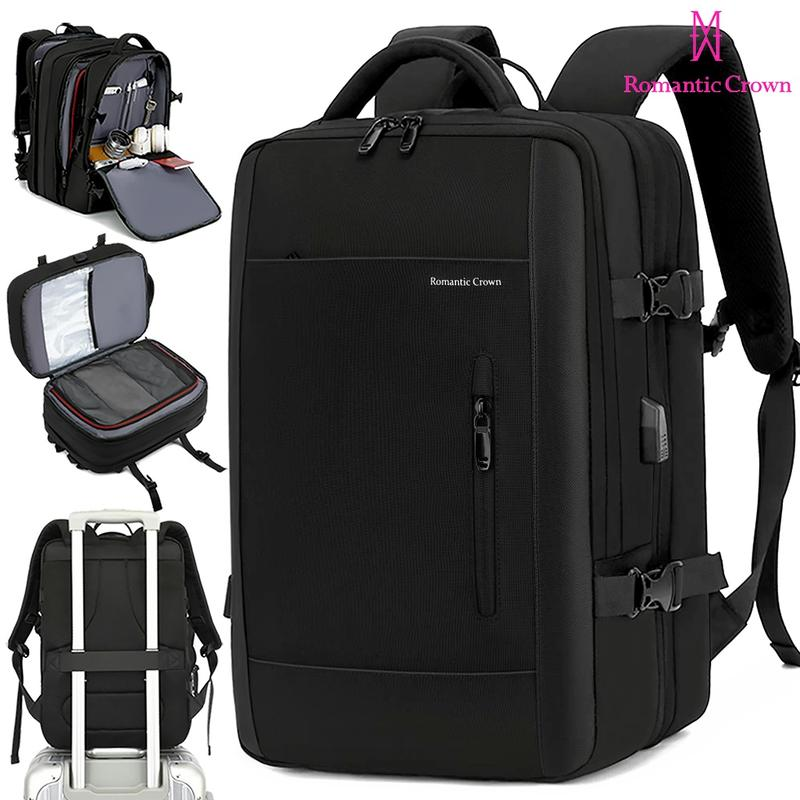 Mochila Executiva Impermeável Grande com USB para Notebook | Ideal para Trabalho, Escola e Viagens