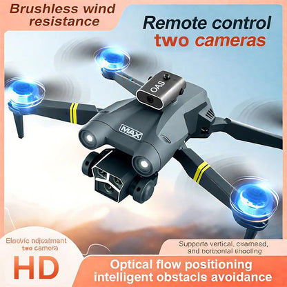 DLI drone profissional M3 / M3Tela / M3Max, Equipado com câmeras duplas de alta definição e um quadcopter aéreo, inclui 2 baterias e suporta rede sem fio 2.4G