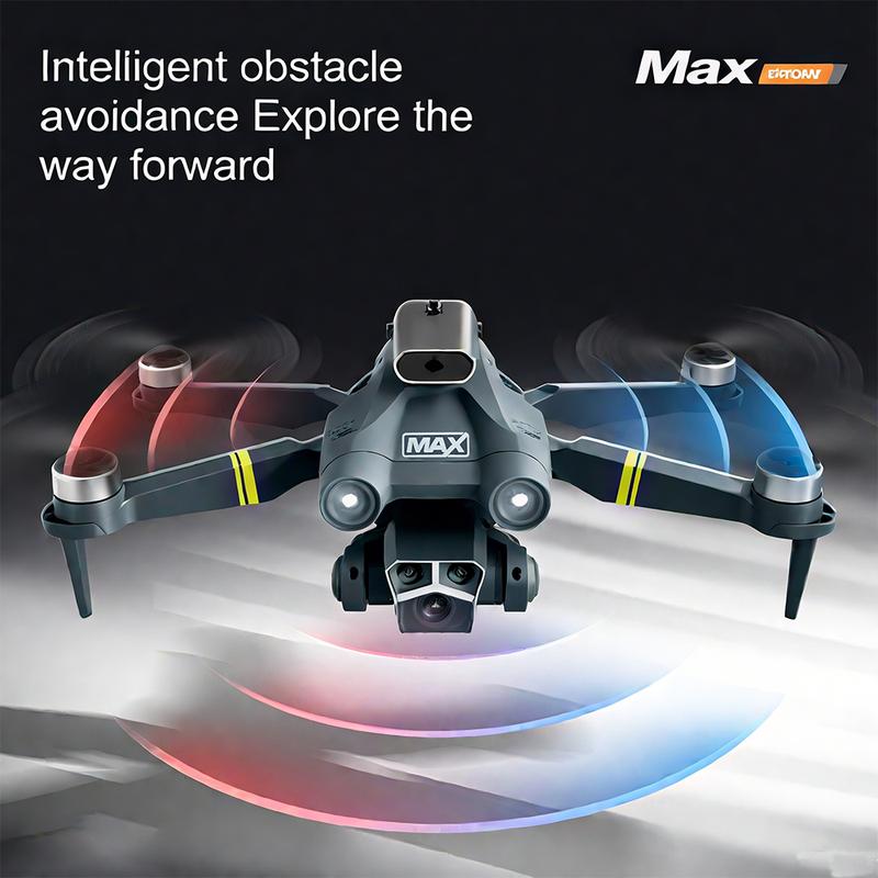 DLI drone profissional M3 / M3Tela / M3Max, Equipado com câmeras duplas de alta definição e um quadcopter aéreo, inclui 2 baterias e suporta rede sem fio 2.4G