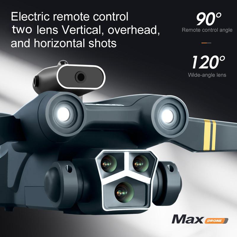DLI drone profissional M3 / M3Tela / M3Max, Equipado com câmeras duplas de alta definição e um quadcopter aéreo, inclui 2 baterias e suporta rede sem fio 2.4G
