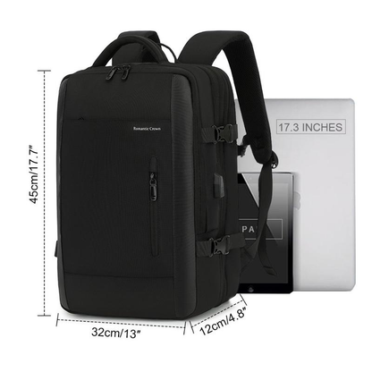 Mochila Executiva Impermeável Grande com USB para Notebook | Ideal para Trabalho, Escola e Viagens