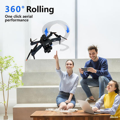 DLI drone profissional M3 / M3Tela / M3Max, Equipado com câmeras duplas de alta definição e um quadcopter aéreo, inclui 2 baterias e suporta rede sem fio 2.4G