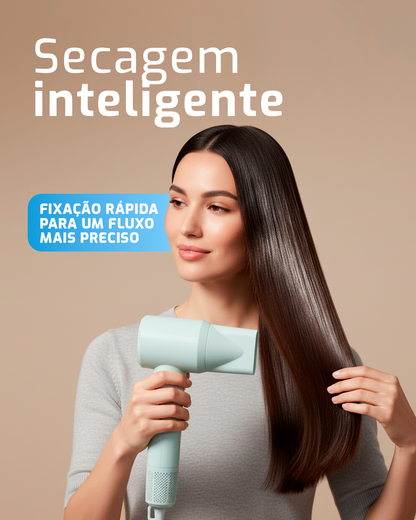Bettdow AirLux Pro - Secador de Alta Velocidade com Íons Negativos, 1500W, 110.000 rpm