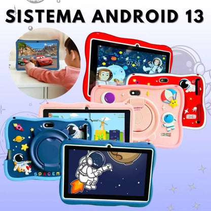 KidPad Mini 7 – Tablet Infantil Educacional Wi-Fi com Câmeras Duplas e Android
