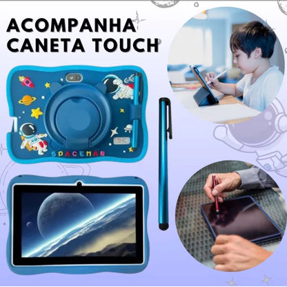 KidPad Mini 7 – Tablet Infantil Educacional Wi-Fi com Câmeras Duplas e Android
