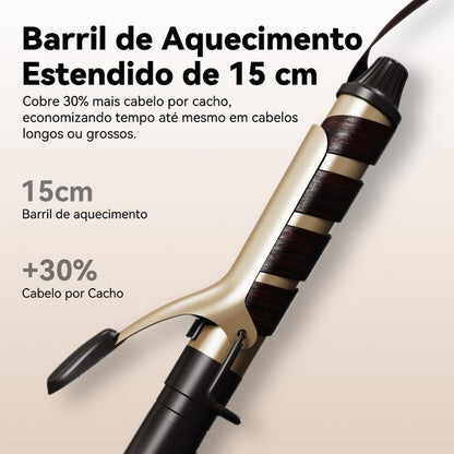 GOKOCO 3 Em 1 multifuncional paramodelar Modelador de cabelo Aparelho Cabelo liso Cachos curtos e grandese ondulados